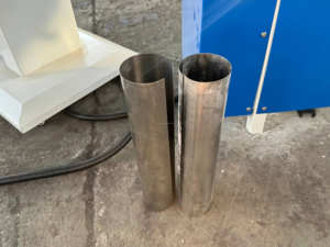 Automatische Vierwalzen-Blechbiegemaschine für Aluminium, Edelstahl und Kohlenstoffstahl, Blechbiegerolle für 2 mm Dicke, Kompakte Größe - Product Image 4