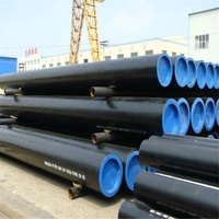 ASTM A53 DN600 Sch40 Sch80 haute qualité API 5L PSL1 peinture noire tuyau en acier sans soudure