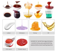 Machine de remplissage entièrement automatique pour jus de fruits, boissons, shampoings et gels douche, en vente flash