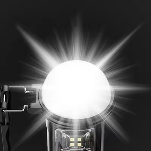 USB ricaricabile banca di potere lanterna COB faro portatile LED ad alta potenza impermeabile torcia solare per esterni - Product Image 3