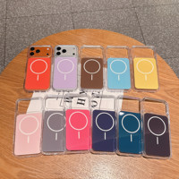 Coque de téléphone portable IVYMAX magnétique S-Beetle IMD anti-chute, nouvelle arrivée, luxe, en TPU, pour iPhone 17 Air Pro Max 18 16 15 14 13 12