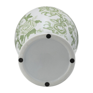 Vaso in ceramica con disegno di uccelli e fiori per decorazioni per la casa, vaso da tempio, decorazione moderna per il soggiorno. - Product Image 5