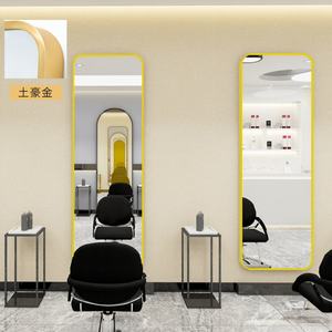Muebles de Peluquería Modernos y Populares al por Mayor, Espejo de Pared Inteligente con Pantalla Táctil para Estación de Barbería, Espejo de Salón - Product Image 4