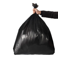 Sacs poubelles jetables en PE extra résistants de qualité professionnelle, 3-4 mil, 42 gallons, imprimés en héliogravure, thermosoudés, pour débris lourds et objets tranchants