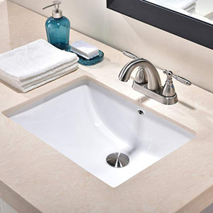 20 pollici UPC rettangolo di ceramica sotto mounted sink per il lavaggio SH-102 - Product Image 3