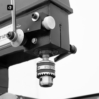 Mini tour-fraiseuse multifonction CT125E, machine combinée tour-fraiseuse-perceuse pour le travail des métaux, l'enseignement et le bricolage