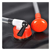 Douche de camping portable personnalisée 5 gallons sac à eau léger en PVC pour camping en plein air 20L sac de douche