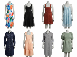 Robes d'été élégantes pour femmes adultes, modèle 2026.4, mélange aléatoire de coupes différentes, expédition en gros - Product Image 1