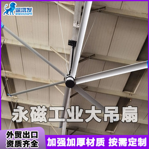 Industrial Ceiling <b>Fan</b> 100W DC Motor Metal Energy Saving <b>Remote</b> <b>Control</b> For Workshop Warehouse Gym - Product Image 2