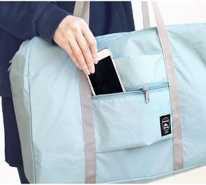 Sac de voyage pliable léger et tendance, imperméable en Oxford, grande capacité, organisateur de bagages portable pour <span class=keywords><strong>avion</strong></span> avec fermeture éclair - Product Image 2