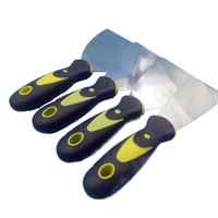 ABRIGHTURE Spatule à mastic de 1 pouce avec manche bicolore pour la réparation de cloisons sèches, le remplissage mural, le raclage, le plâtrage, la peinture – Fournisseur OEM ODM