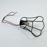 Cadre de lampe en fil de fer avec finition thermolaquée, personnalisable, de style traditionnel chinois, fait main, pour luminaires