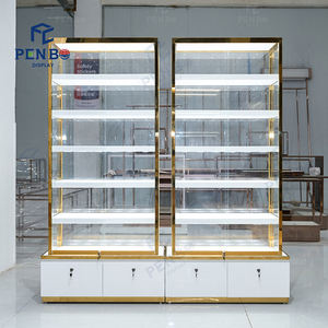 גואנגג 'ואו תכשיטים ארונות תצוגה עם מגירות תכשיטים-זכוכית-תצוגה ארון בגדים תכשיטי אופנה mdf ראווה - Product Image 1