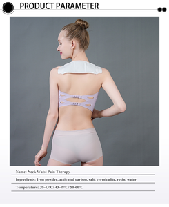 Patch chauffant unisexe en forme de croissant pour les genoux et le ventre, pour soulager les douleurs utérines, adhésif, 42-62, 8-14h - Product Image 2