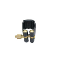 Ligature métallique pour embouchure de saxophone en ébonite, clip en acier inoxydable pour embouchure de clarinette alto et ténor