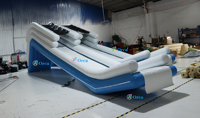 Toboggan gonflable pour quai de bateau, toboggan gonflable pour yacht, vente chaude en usine
