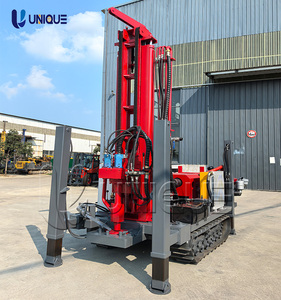 UNIQUE Offre Spéciale 260m Type de chenille Foreuse de puits d'eau de forage Plate-forme hydraulique pour puits d'eau - Product Image 3