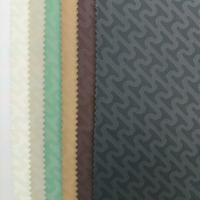 Tissu tricoté en pongé mat 100 % polyester ultra-fin enduit PU 75D Ripstop, imperméable et respirant, pour vestes d'hiver d'extérieur