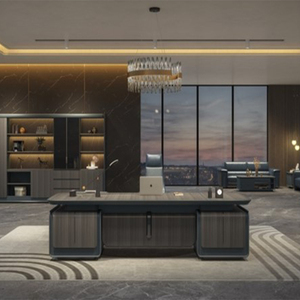 Cuofei — bureau de chef de bureau moderne avec tiroirs, couleur en <span class=keywords><strong>bois</strong></span>, <span class=keywords><strong>peinture</strong></span> environnementale de luxe, vente directe depuis l'usine, chine - Product Image 2