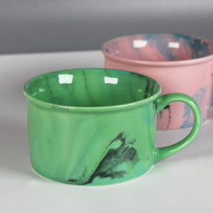 Taza de cerámica personalidad hogar pequeño burgués café taza de leche - Product Image 2