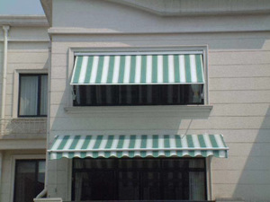 Sang trọng DM DM500 Hướng dẫn hoạt động thả xuống cửa sổ mái hiên căng thẳng cao mùa xuân cánh tay khung nhôm dù để che nắng Windproof cho mưa - Product Image 2