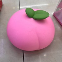 Jouets Squishy géants GL en forme d'arachide, de carotte, de raisin, de poulet frit, de pêche et de banane, souples, moelleux, à presser, anti-stress, grand format