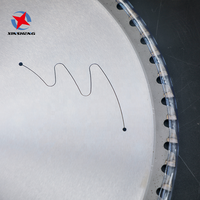 Lame de scie circulaire à pointe céramique de 255 mm à haute efficacité pour la coupe à sec du métal, utilisée pour la scie de table. Machine à scier à sec.