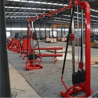 Máquina de Cable Cruzado Comercial para Gimnasio EM Fitness, Equipo de Fitness