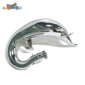 Tuyau d'échappement de moto en acier doux avec finition chromée pour 2019 ~ 2023 KTM 125SX 125XC 150SX <span class=keywords><strong>GASGAS</strong></span> MC125 TC125 - Product Image 6