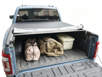 Bâche de benne souple et durable enroulable pour camionnette 4x4, accessoires pour pick-up F150 avec benne de 5,5 pieds