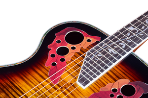<span class=keywords><strong>Guitarra</strong></span> Electroacústica de 36 Pulgadas, Diseño Especial Estilo <span class=keywords><strong>Ovation</strong></span>, Contorno Profundo, con Pastilla EQ, <span class=keywords><strong>Precio</strong></span> de Mayorista para Instrumentos de Cuerda - Product Image 4