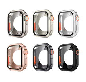 360 funda de cuerpo completo funda rígida para PC con Protector de pantalla de vidrio para Apple Watch 4 5 6 SE2 40 41 <span class=keywords><strong>44</strong></span> 45MM - Product Image 5