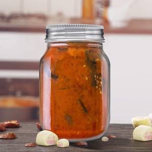 16oz 500ml Quadrat Hermetisch versiegelte Einmach gläser Luftdichtes Vorrats glas Split Tops zum Einmachen von Lebensmitteln - Product Image 3