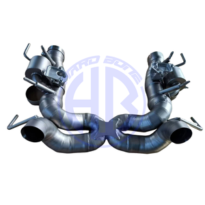 Usine SF90 Catback tuyau d'échappement 76MM silencieux en titane pour Ferrari SF90 3.9T V8 2019-2023 système d'échappement 76MM tuyaux d'échappement - Product Image 6