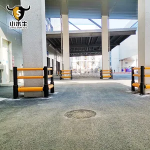 Factory Selling Traffic Barrier Pedestrian Safety Barriers For Warehouse Storage Upright Steel Column Guard Protector