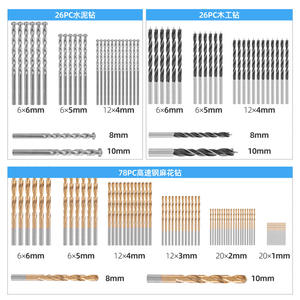 ชุดดอกสว่านไฮสเปค 130 ชิ้น แบบเมตริก ความยาวสำหรับงานเหล็ก โลหะ และงานไม้ - Product Image 3