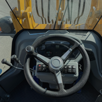 Chargeuse sur pneus KATOCASE KT1500, chargeuse compacte, moteur diesel Yuchai, capacité de la benne de 0,45 m³, haute efficacité opérationnelle, pompe à engrenages Huade