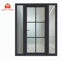 Puerta Abatible de Aluminio Personalizada Resistente a Huracanes con Certificación NFRC para Sistemas Comerciales y Residenciales