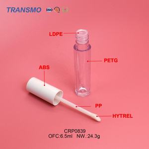 Tubo de Brillo Labial de Plástico Personalizado, Envase Vacío para Brillo Labial Líquido de 6.5ml con Aplicador, Logotipo Personalizado - Product Image 3