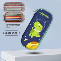 Nouvelle boîte à crayons en métal, trousse à fermeture éclair, boîte cadeau imprimée pour les élèves du primaire, la maternelle et le bureau