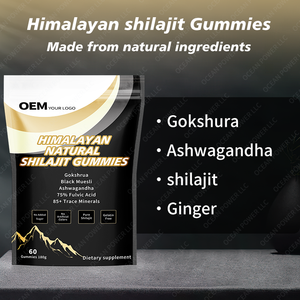 Gomitas de Shilajit del Himalaya Puro de Grado Oro de Alta Potencia, Más Vendidas, para Energía, Gomitas de Shilajit con Ácido Fúlvico - Product Image 2
