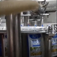 Acepack CE-gecertificeerde FC-4 staande retort spout pouch vul- en afsluitmachine voor dranken en dagelijkse chemicaliën