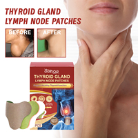 Nouveauté tendance, patchs à base de plantes OEM pour la santé, réduction de la thyroïde et des ganglions lymphatiques, patchs pour les glandes