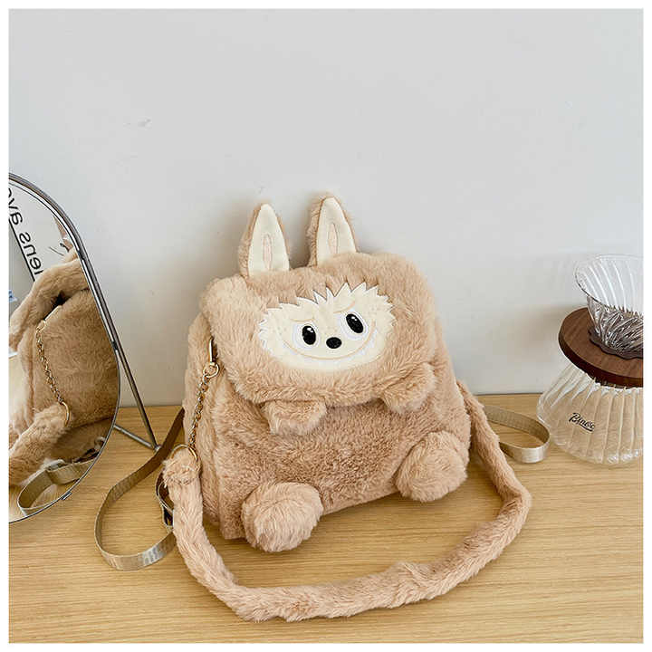 Labubu Stuffed Shoulder Bag 2025 Wholesale Price Cartoon Plush Purse 720x720q50