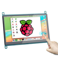 (bsc) Layar LCD TN Makerfabs 5 Inci 800x480 Dengan Sentuhan Kapasitif, Dukungan Input Daya Ganda, Input VGA 5 Titik