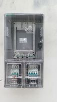 Boîtier de compteur électrique basse tension (Armoire d'équipement) en ABS et PC, conception à insertion de carte, fenêtre d'inspection transparente, IP34D