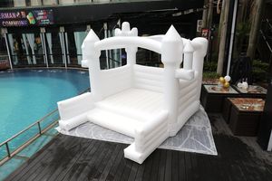 Unisex bianco casa di rimbalzo di nozze gonfiabile che salta <span class=keywords><strong>castello</strong></span> gonfiabile 1 pezzo MOQ - Product Image 5