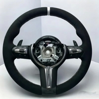 Volant en fibre de carbone véritable style M3 LCI pour BMW F30 F32 F10 M4 M5 M6 X5M X6M F11 F18 F02 F03 F91 X3 X4 - Vente en gros