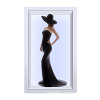 Vitrine d'affichage 3D LCD/OLED transparente blanche de 85 pouces pour supermarchés, aéroports et gares à grande vitesse - Fabricant
