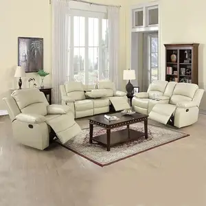 Modern Theatre Cinema Functional Recliner Leather Sofa Sets 1 2 3 4 5 6 7 Seaters Sectional Reclining Living Room Recliner Sofa